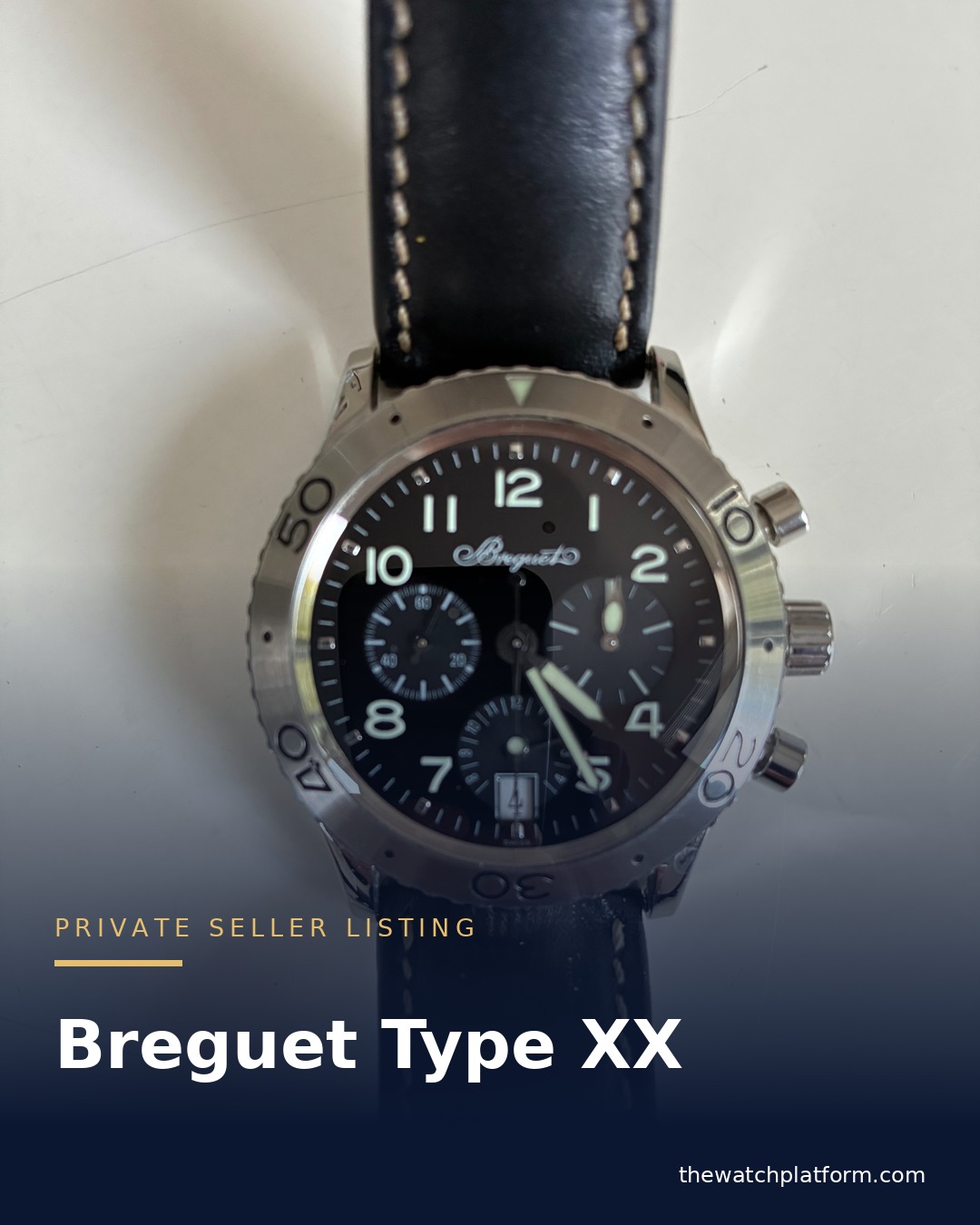 Breguet Type XX listed by a private seller