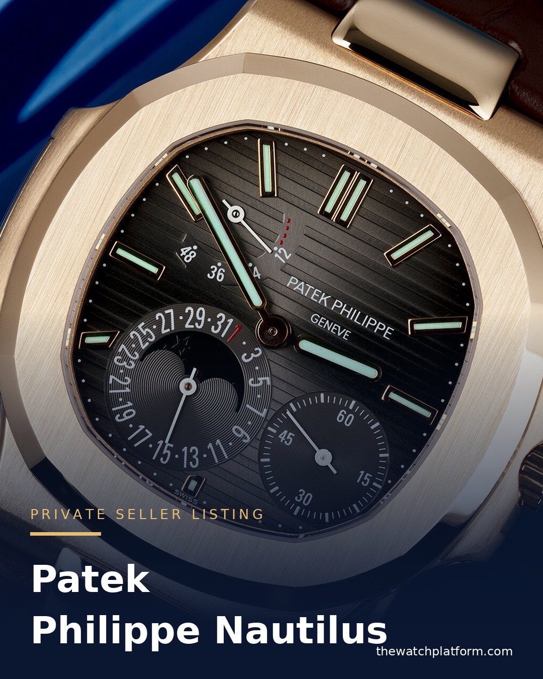 Patek Philippe Nautilus listed by a private seller
