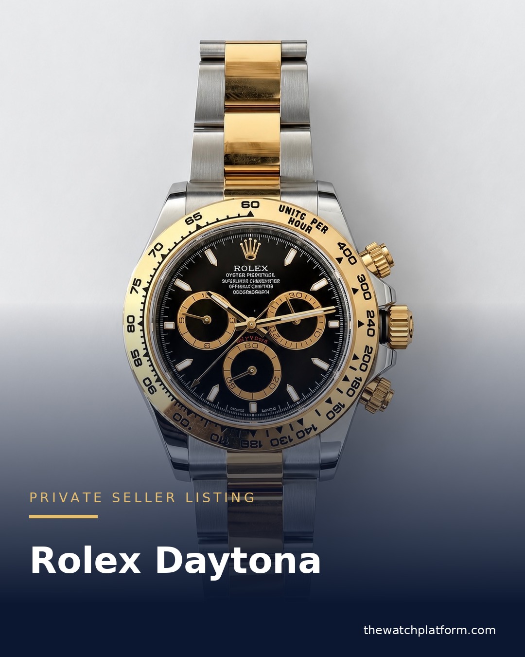 Rolex Daytona listed by a private seller
