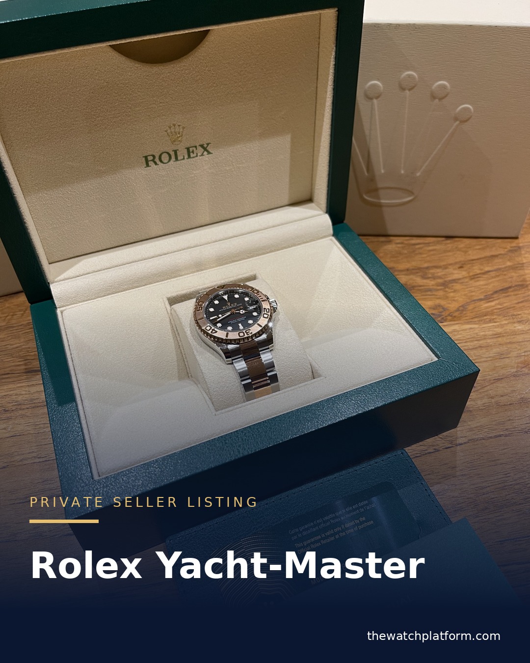 Rolex Yacht-Master listed by a private seller